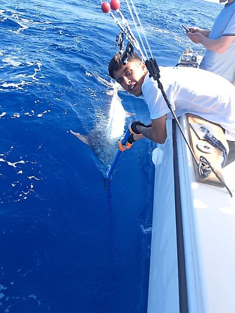 23/06 - BLAUWE MARLIJN 200kg!!! - Cavalier & Blue Marlin Sport Fishing Gran Canaria