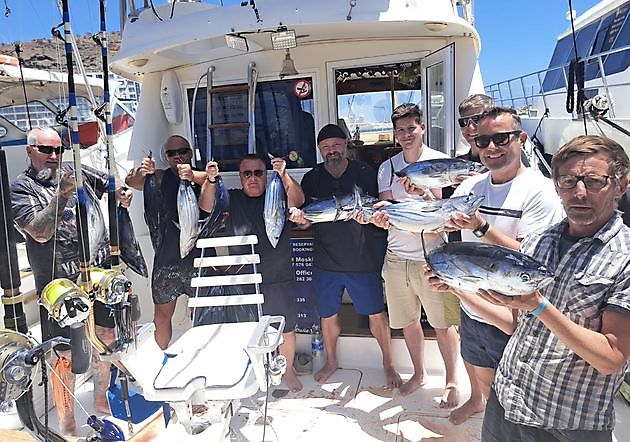08/07 - SKIPJACK TUNA!! - Cavalier & Blue Marlin Sport Fishing Gran Canaria