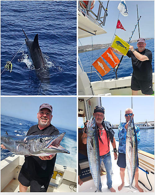 11/07 - BLAUWE MARLIJN & WAHOOS!! - Cavalier & Blue Marlin Sport Fishing Gran Canaria