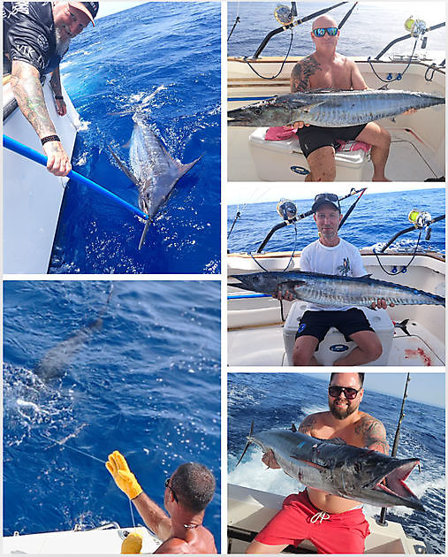 15/07 - BLAUE MARLINS & WAHOO`S!!! - Cavalier & Blue Marlin Sport Fishing Gran Canaria