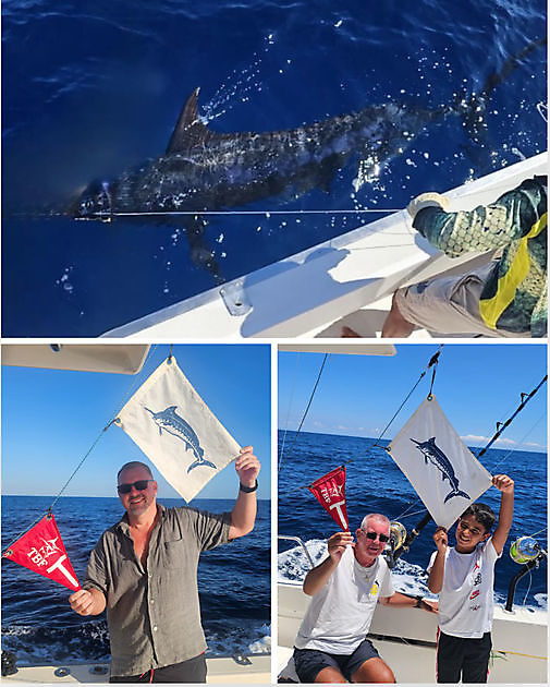 30/07 - ¡¡DOS MARLINES AZULES!! Cavalier & Blue Marlin Sport Fishing Gran Canaria