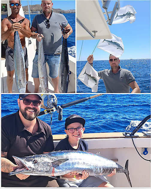 28/09 - 4 WAHOOS!! - Cavalier & Blue Marlin Sport Fishing Gran Canaria