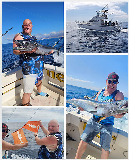 09/10 - ACTION!!! - Cavalier & Blue Marlin Sport Fishing Gran Canaria