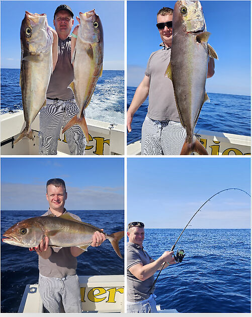 18/10 - AMBERJACKS!!! Cavalier & Blue Marlin Sport Fishing Gran Canaria