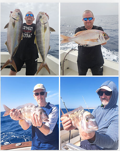 03/12 - AMBERJACKS & SNAPPERS!! - Cavalier & Blue Marlin Sport Fishing Gran Canaria