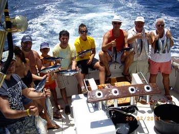 20/07 Zufriedene Fischer Cavalier & Blue Marlin Sport Fishing Gran Canaria