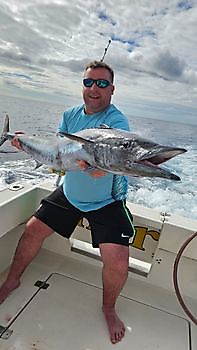 19/05 - ENCORE UN MARLIN BLEU & WAHOO !!! Cavalier & Blue Marlin Sport Fishing Gran Canaria