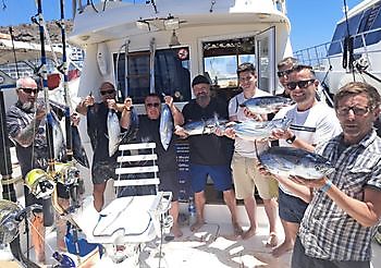 08/07 Skipjack tuna Cavalier & Blue Marlin Sport Fishing Gran Canaria