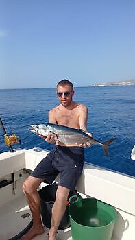 28/11 BARRACUDA & SKIPJACK TUNA Cavalier & Blue Marlin Sport Fishing Gran Canaria